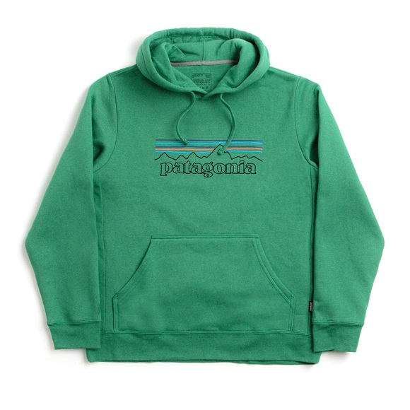 Patagonia Other - Patagonia Men’s P-6 Logo Uprisal Hoody Fleece Lined Green Long Sleeve Size M